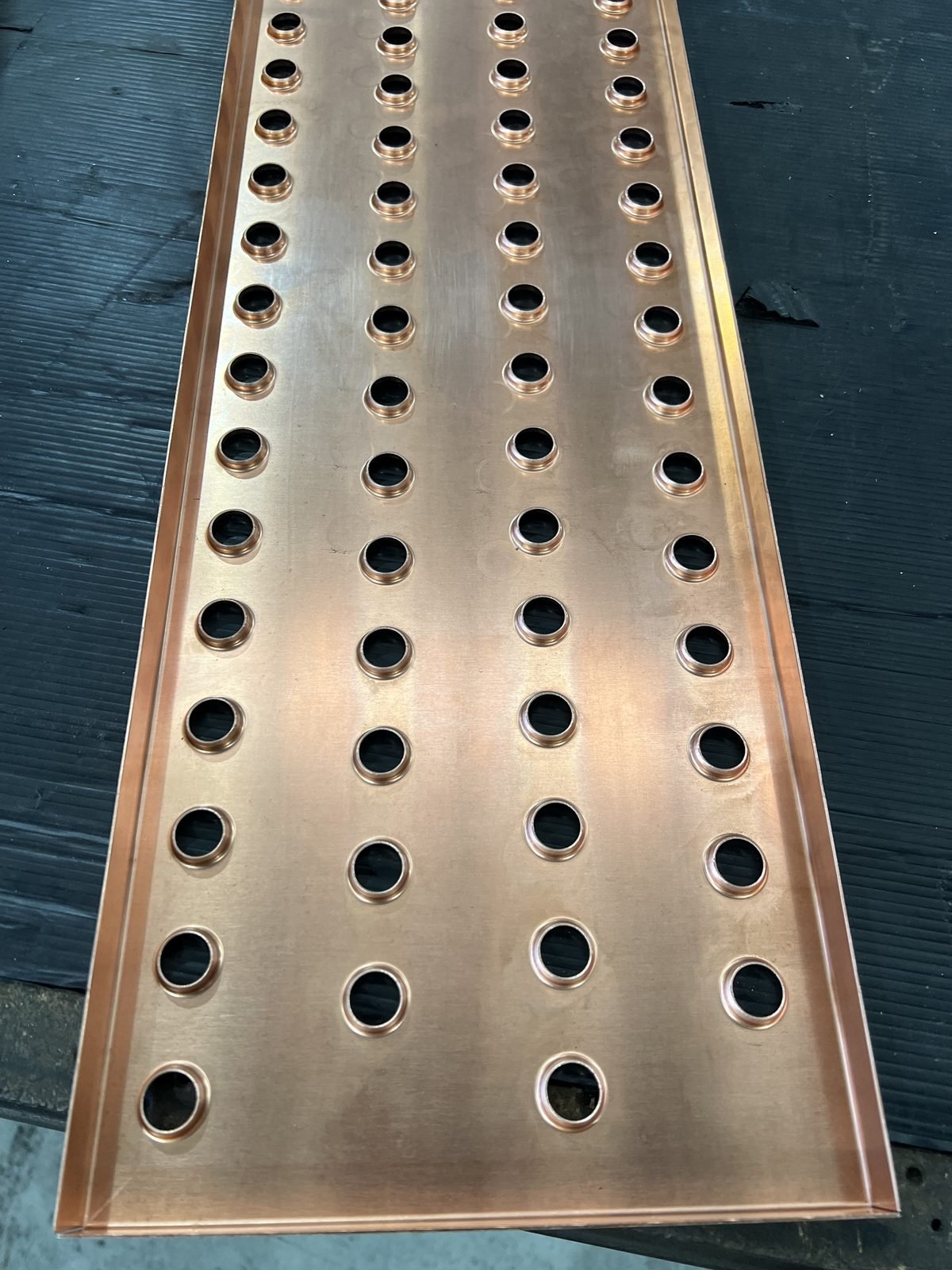 Copper cooling shell
