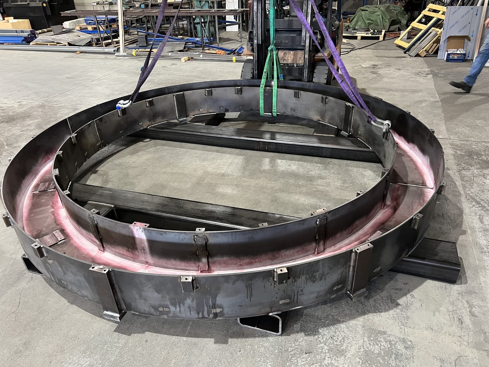 Welded housing